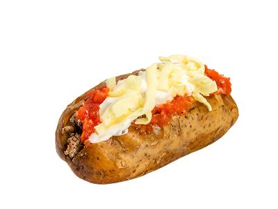 Taco Beef Jacket Potato